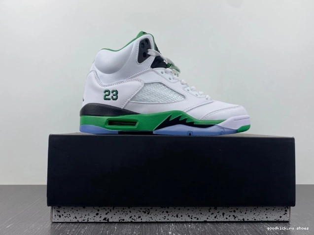 Green DD9336-103 WMNS Lucky Air Jordan 5 0711